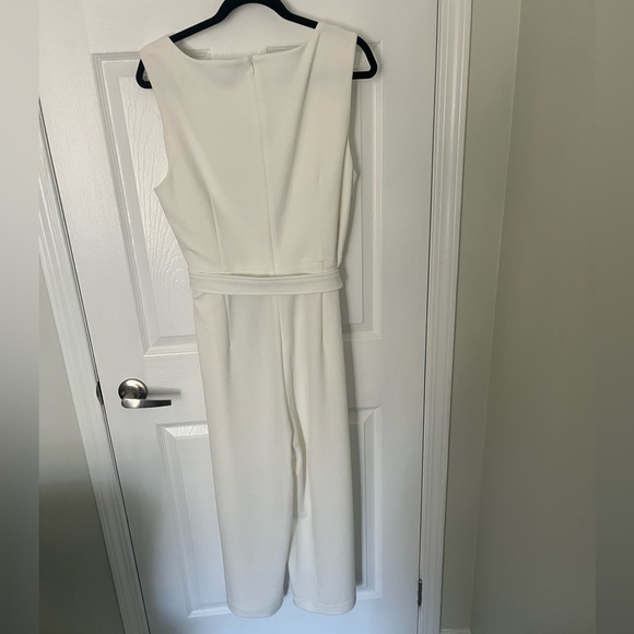 Calvin Klein Cream Jumpsuit - Picture 2 of 3